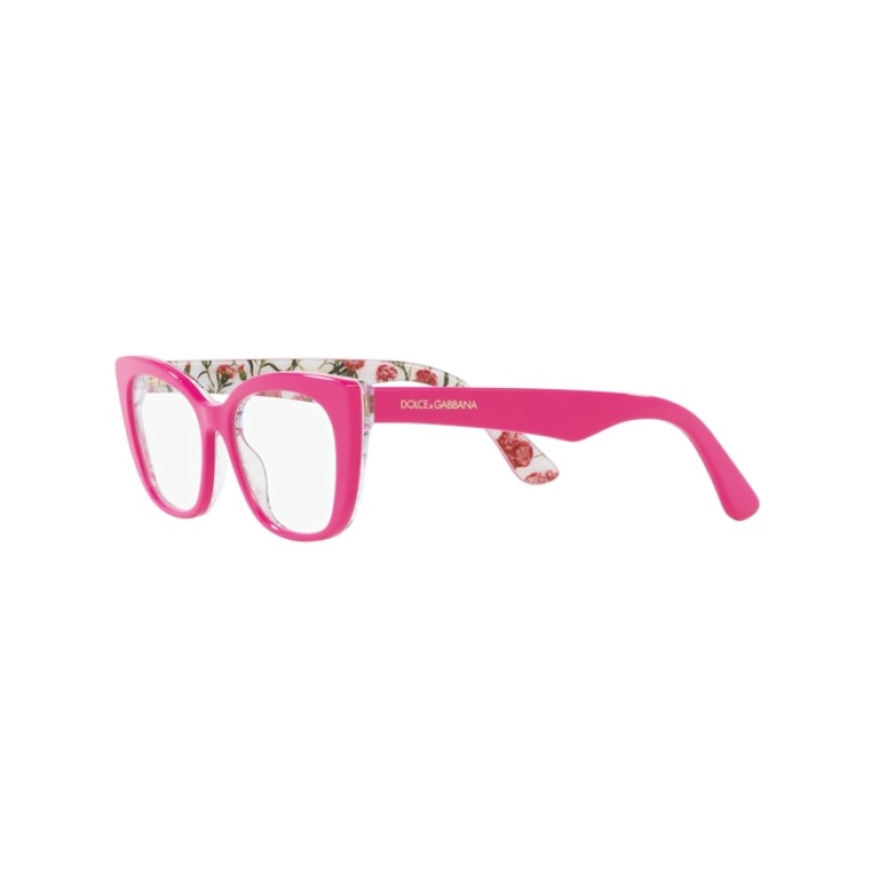 Dolce & Gabbana DX 3357 - 3408 Pink On Pink Flowers