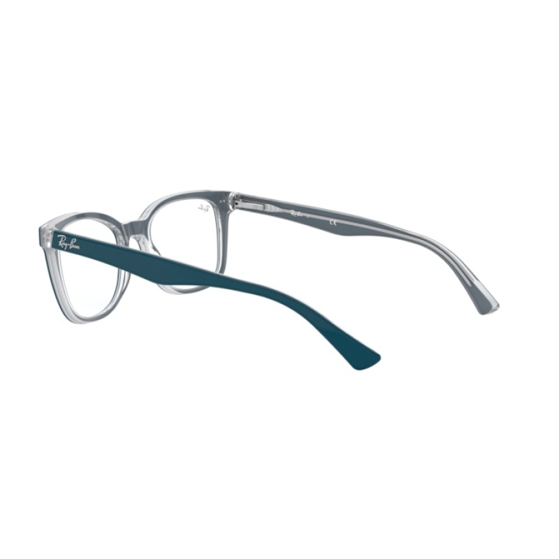 Ray-Ban RX 5285 - 5763 Top Turquoise On Trasparent