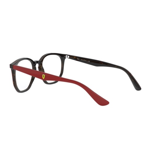 Ray-Ban RX 7151M - F643 Top Red On Havana | Eyeglasses Unisex