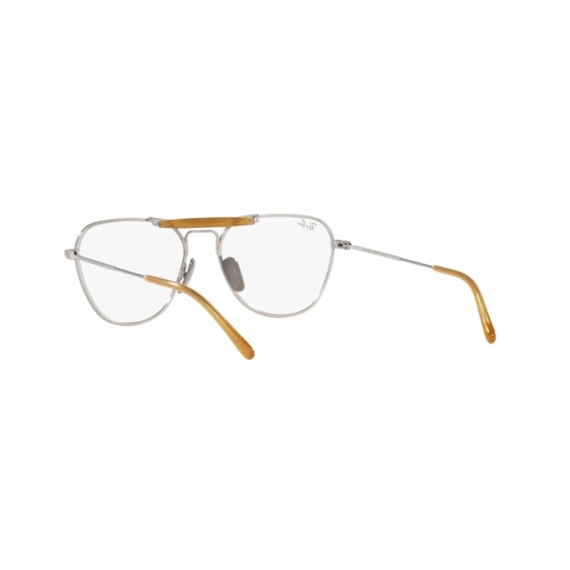 Ray-Ban RX 8064V - 1221 Brushed Silver