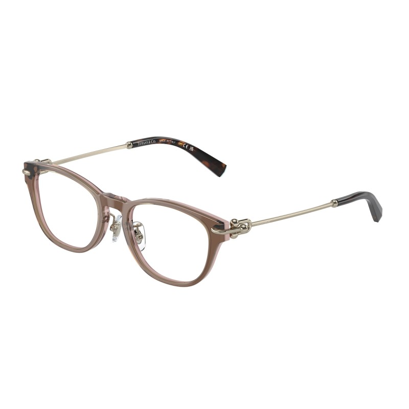 Tiffany TF 2237D - 8255 Brown Transparent On Pink