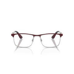 Ray-Ban RX 6516M - F090 Dark Red On Silver