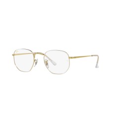 Ray-Ban RX 6448 - 3104 White On Legend Gold