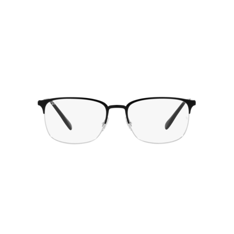 Ray-ban RX 6494 - 2861 Black On Silver
