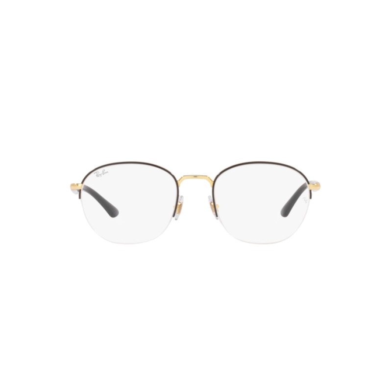 Ray-Ban RX 6487 - 2991 Black On Gold