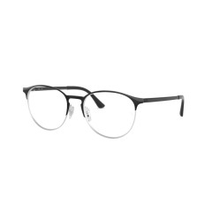 Ray-Ban RX 6375 - 2861 Silver On Top Black