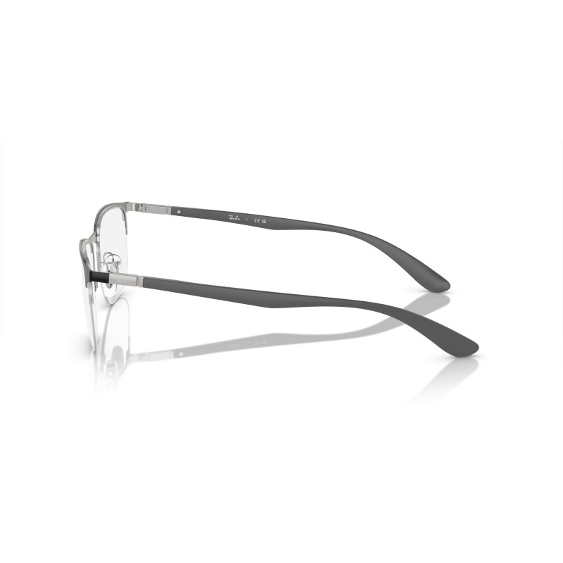 Ray-Ban RX 6513 - 3163 Black On Silver