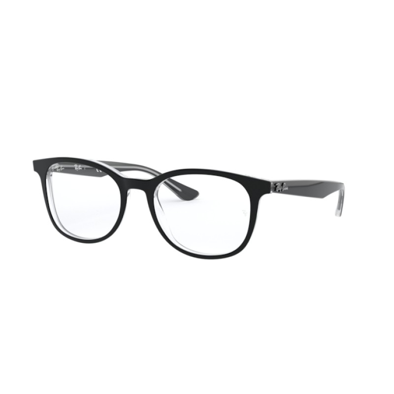 Ray-Ban RX 5356 - 2034 Top Black On Transparent