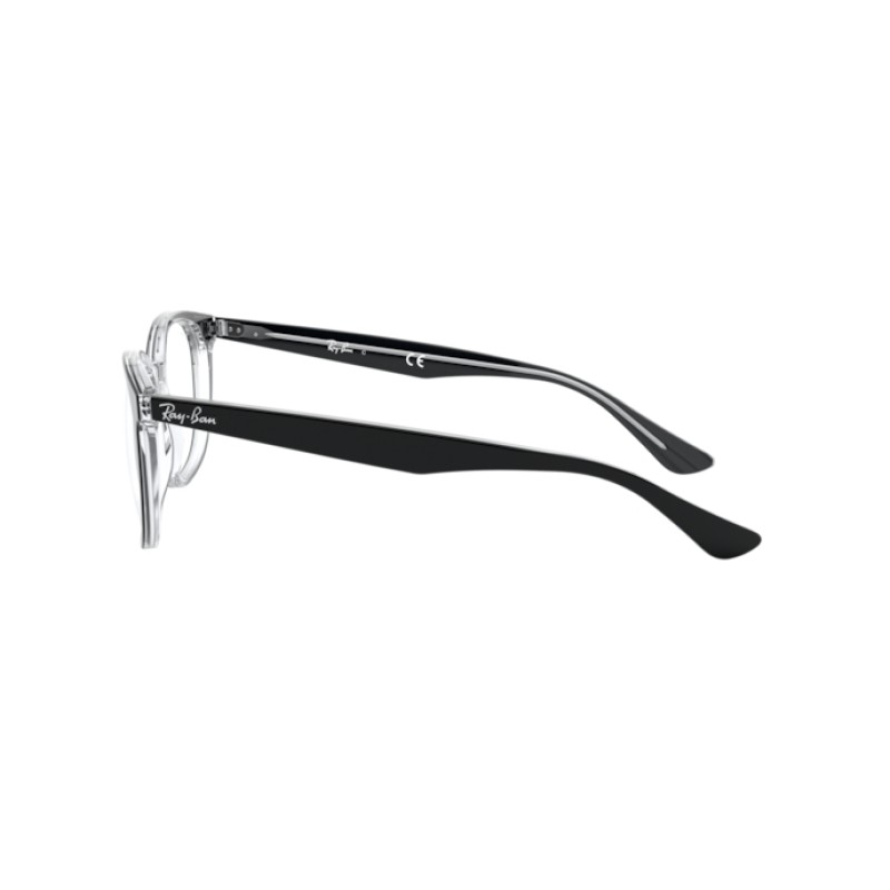 Ray-Ban RX 5356 - 2034 Top Black On Transparent