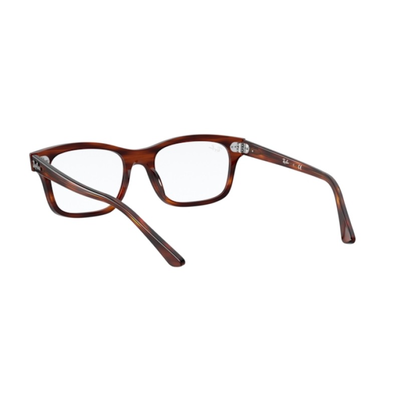 Ray-Ban RX 5383 - 2144 Stripped Red Havana