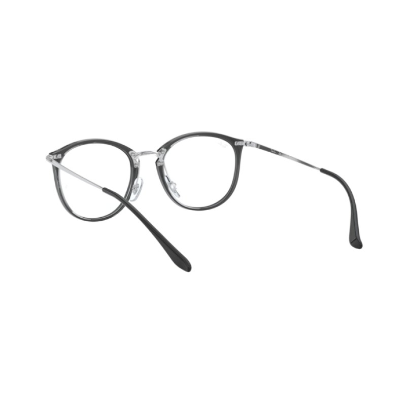 Ray-Ban RX 7140 - 5852 Transparent On Top Black