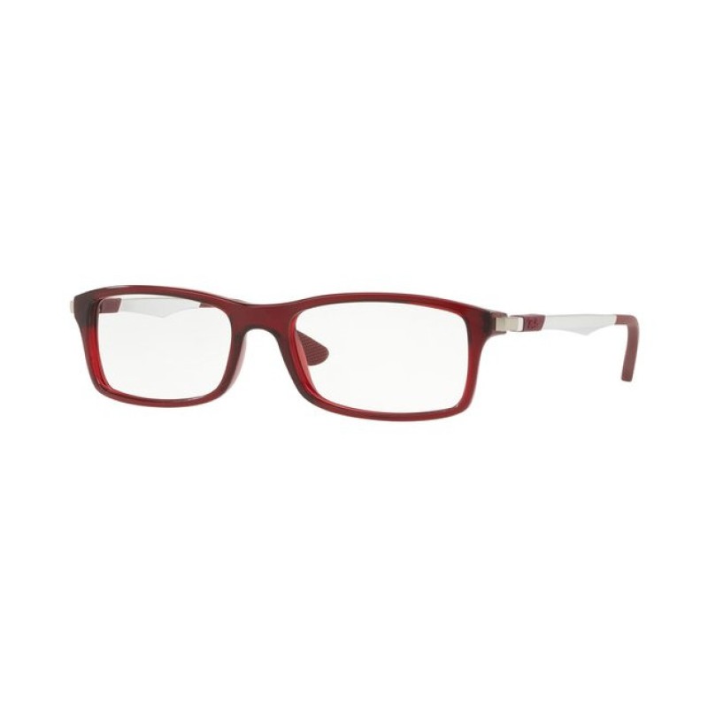 Ray-Ban RX 7017 - 5773 Trasparent Red