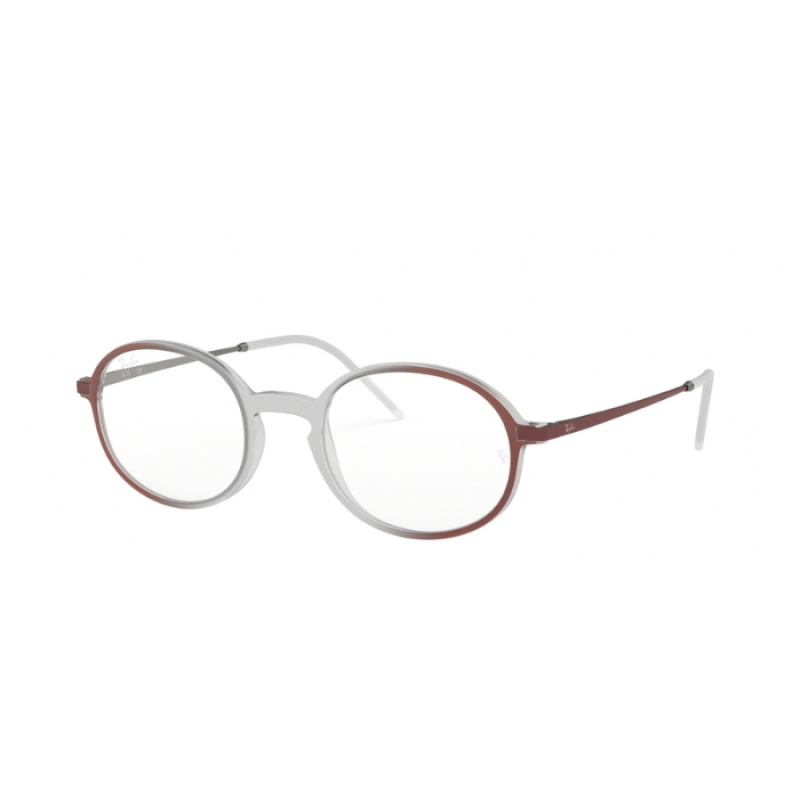 Ray-Ban RX 7153 - 5792 Rubber Brown On Bordeaux Gradient
