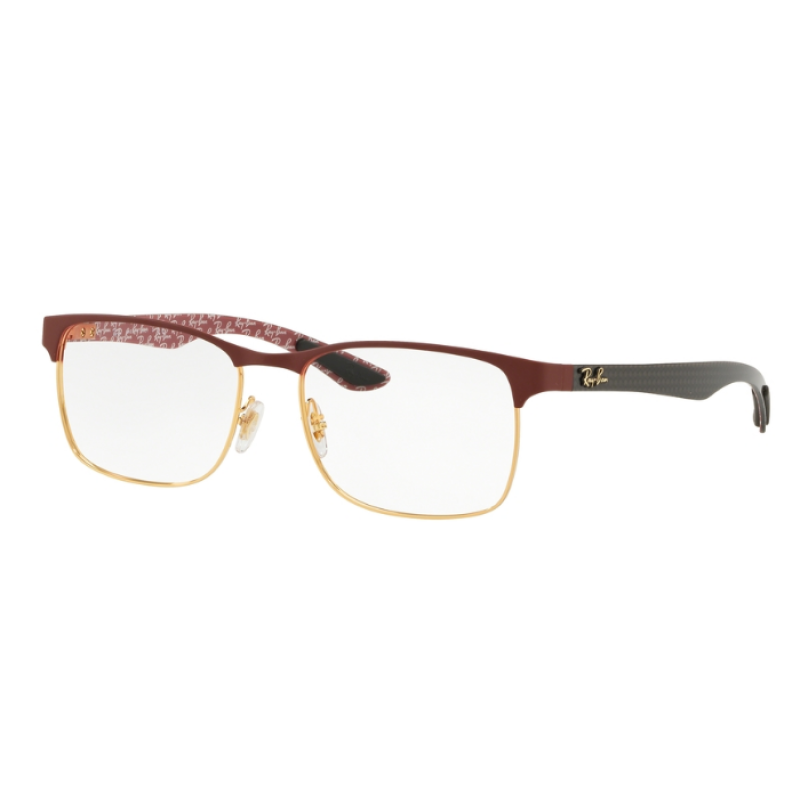 Ray-Ban RX 8416 - 3015 Gold On Top Matte Bordeaux