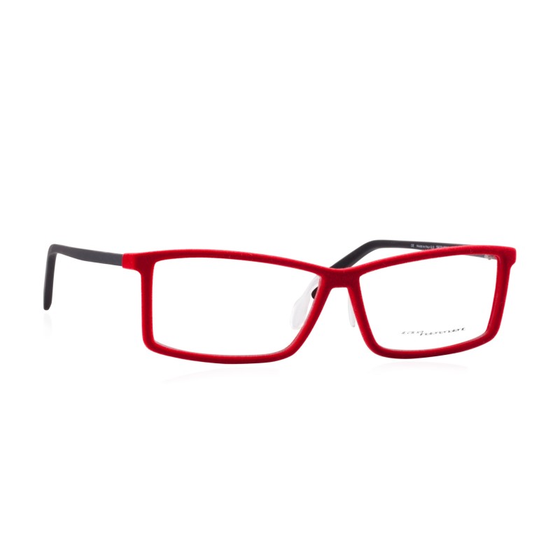 Italia Independent Eyeglasses I-PLASTIK - 5563V.053.000 Red Multicolor