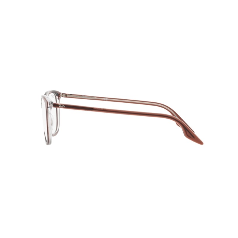 Ray-Ban RX 5406 - 8171 Brown On Transparent
