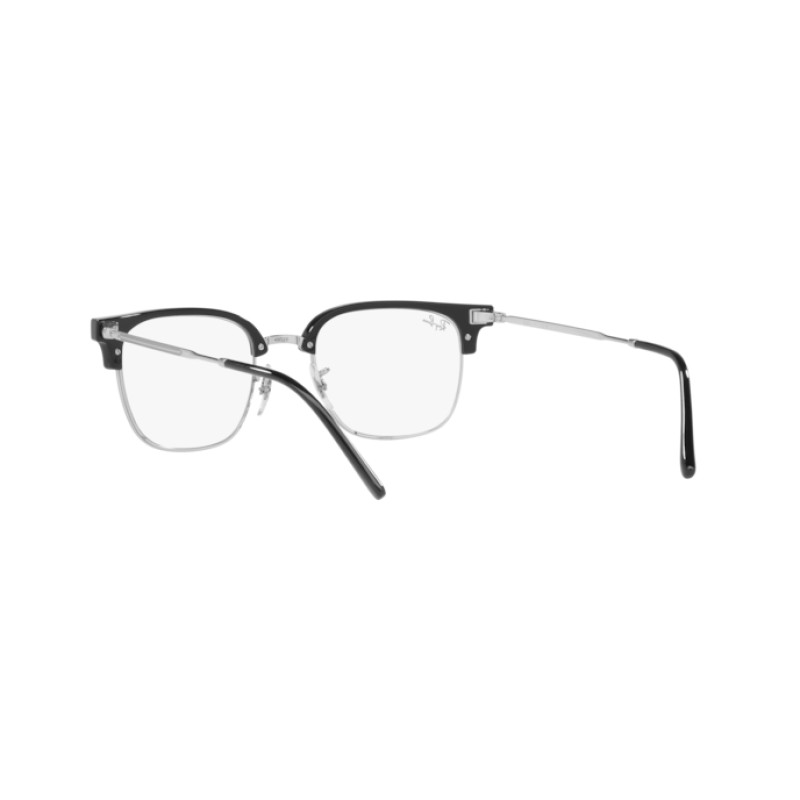 Ray-Ban RX 7216 New Clubmaster 2000 Black On Silver