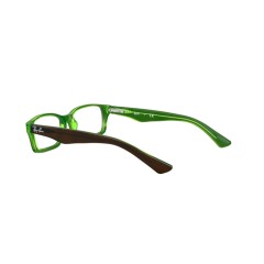 Ray-Ban Junior RY 1530 - 3665 Brown On Green Fluo