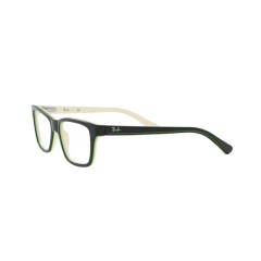 Ray-Ban Junior RY 1536 - 3820 Top Black On White / Green