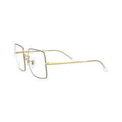 Ray-Ban RX 1971V Square 3105 Blue On Legend Gold