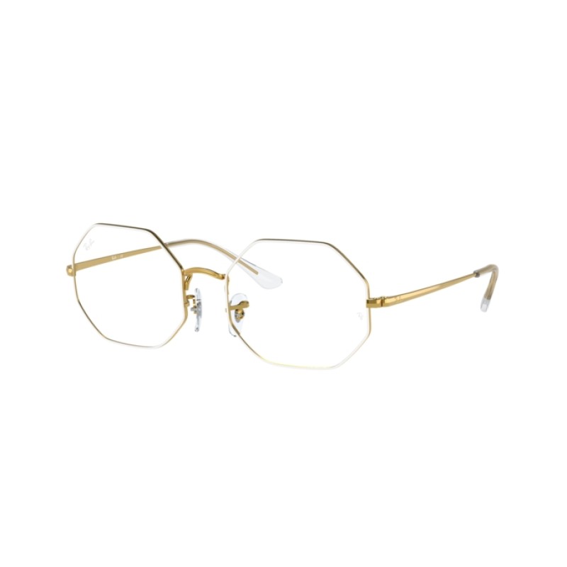 Ray-Ban RX 1972V - 3104 White On Legend Gold