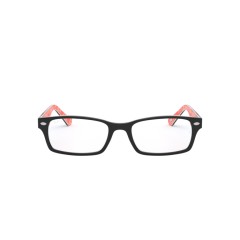 Ray-Ban RX 5206 - 2479 Top Black On Texture Red