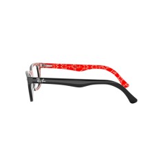 Ray-Ban RX 5228 - 2479 Top Black On Texture Red