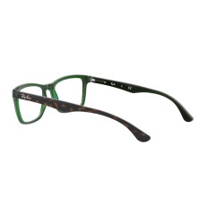 Ray-Ban RX 5279 - 5974 Top Brown Oh Havana Green Tras