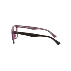 Ray-Ban RX 5285 - 2126 Top Brown On Opal Pink