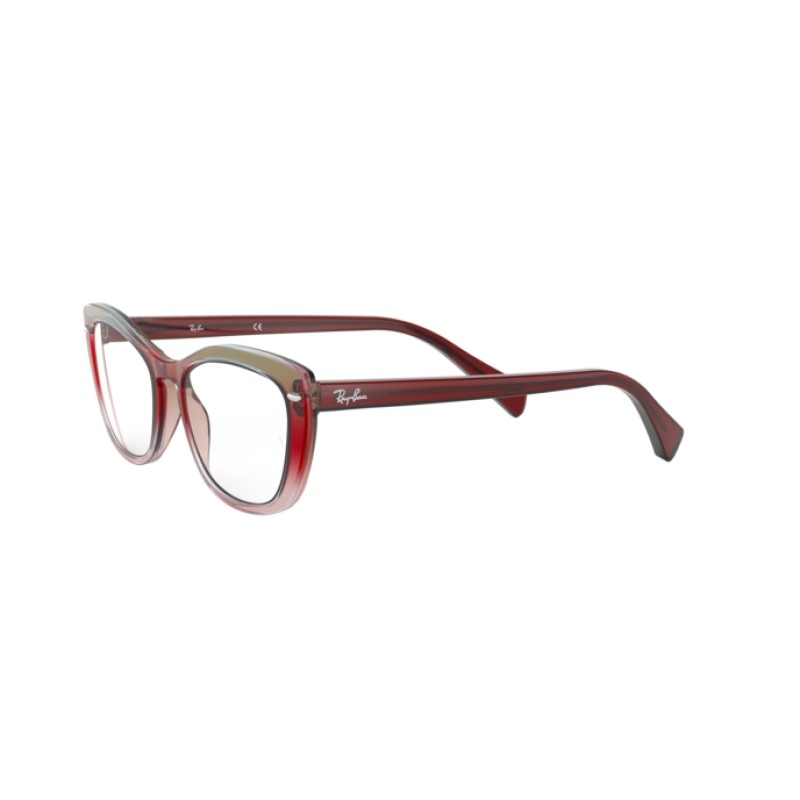 Ray-Ban RX 5366 - 5835 Trigradient-bordeaux-grey-pink