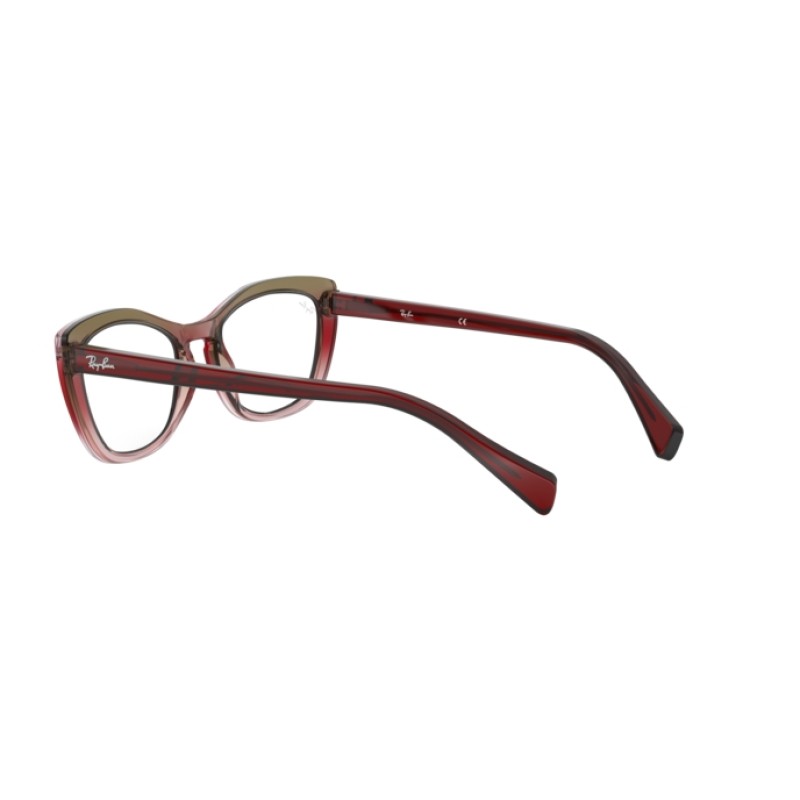 Ray-Ban RX 5366 - 5835 Trigradient-bordeaux-grey-pink