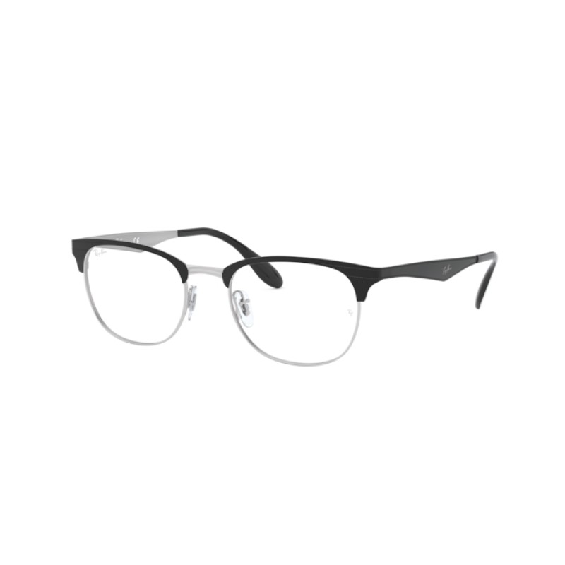 Ray-Ban RX 6346 - 2861 Top Black On Silver