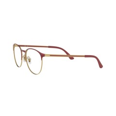 Ray-Ban RX 6375 - 2982 Gold Top On Bordeaux