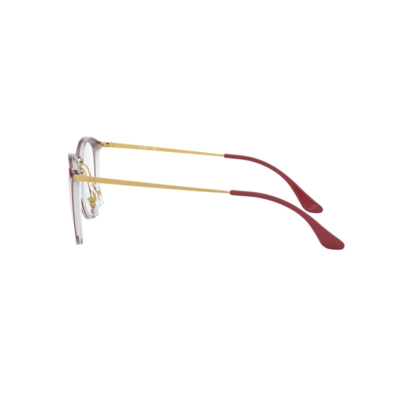 Ray-Ban RX 7140 - 5854 Transparent On Top Amaranth
