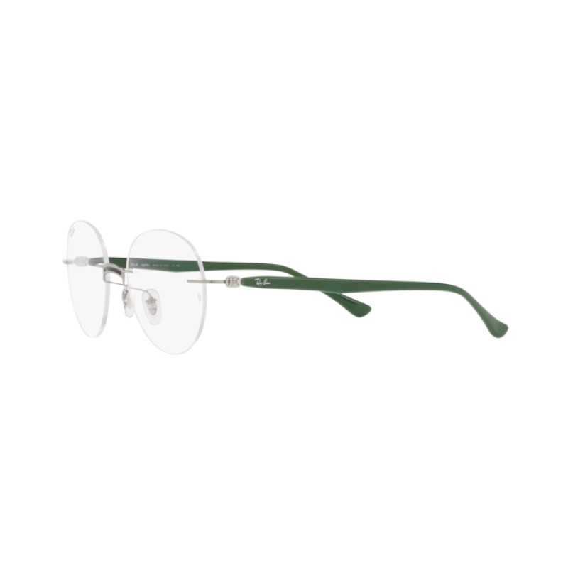 Ray-Ban RX 8768 - 1232 Military Green On Silver
