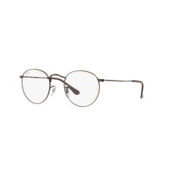 Ray-Ban RX 3447V Round Metal 3117 Antique Gold