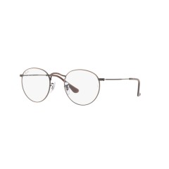 Ray-Ban RX 3447V Round Metal 3120 Antique Copper