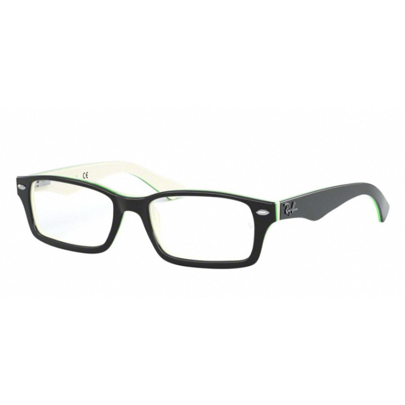 Ray-Ban Junior RY 1530 - 3820 Top Black On White/green