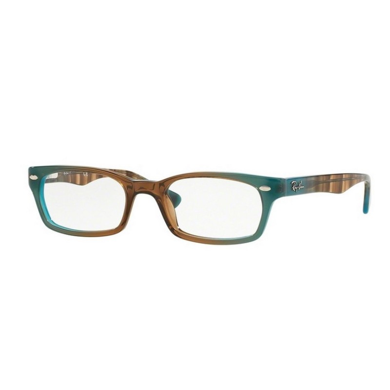 Ray-Ban RX 5150 5490 Gradient Brown On Azure
