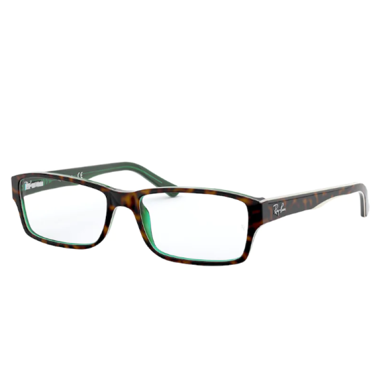 Ray-Ban RX 5169 - 5974 Top Brown Oh Havana Green Tras