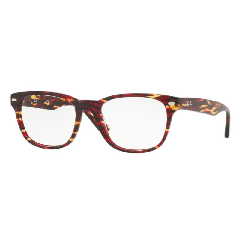 Ray-Ban RX 5359 - 5710 Spotted Red- Brown-yellow