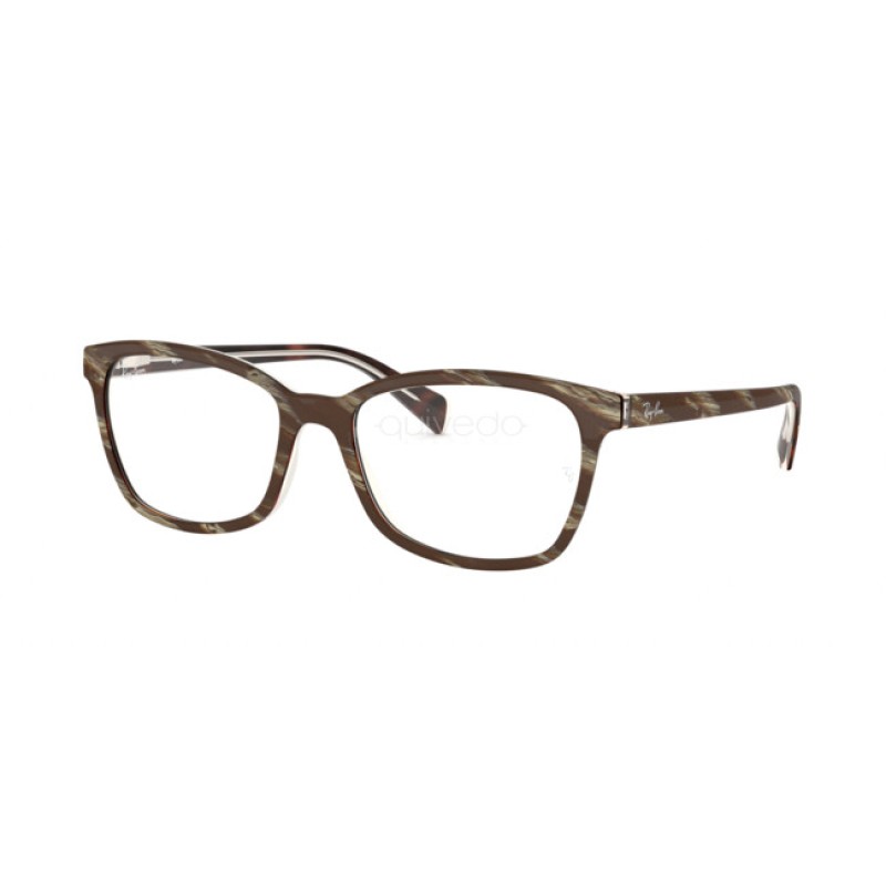 Ray-Ban RX 5362 - 5914 Top Brown-red-yellow