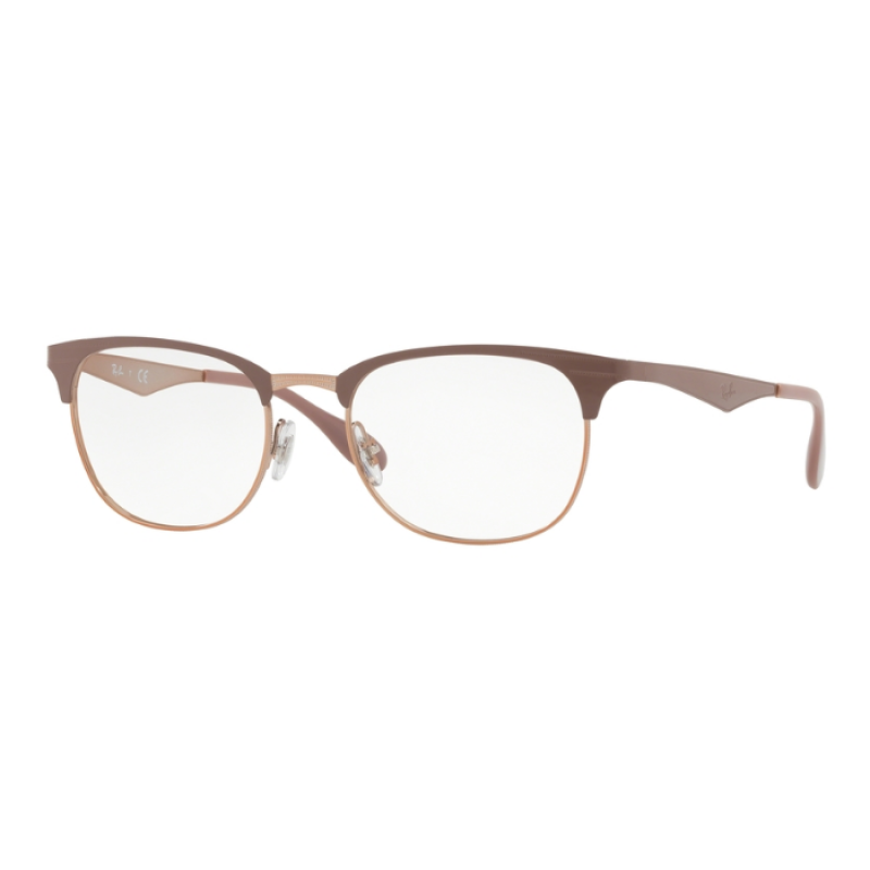 Ray-Ban RX 6346 - 2973 Copper On Top Light Brown