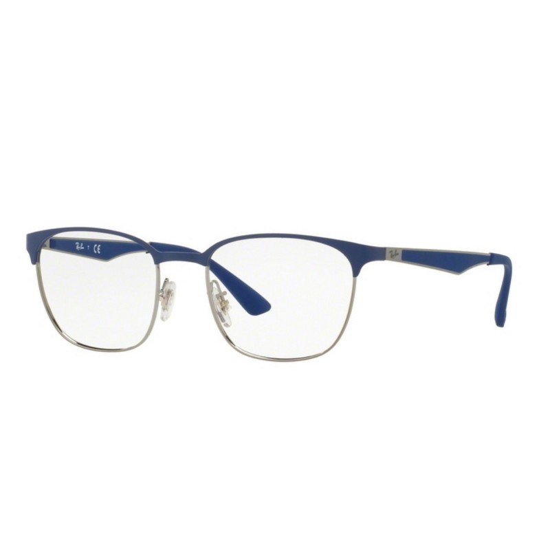 Ray-Ban RX 6356 2876 Top Brushed Blue on Gunmetal