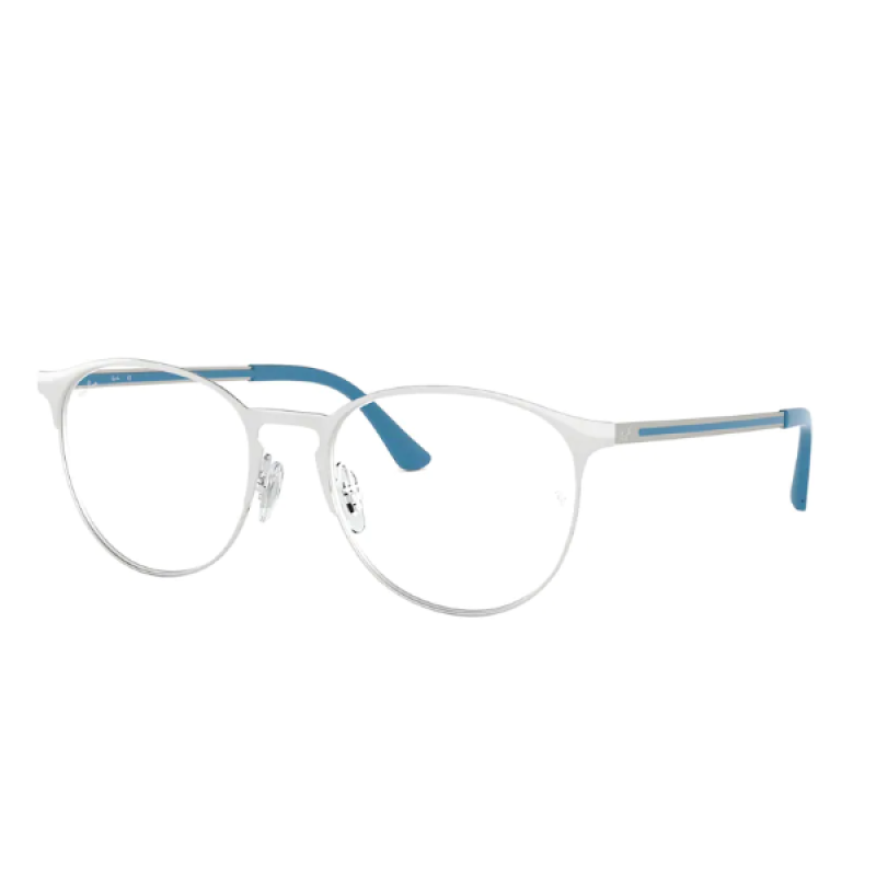 Ray-Ban RX 6375 - 2948 Silver Top On White