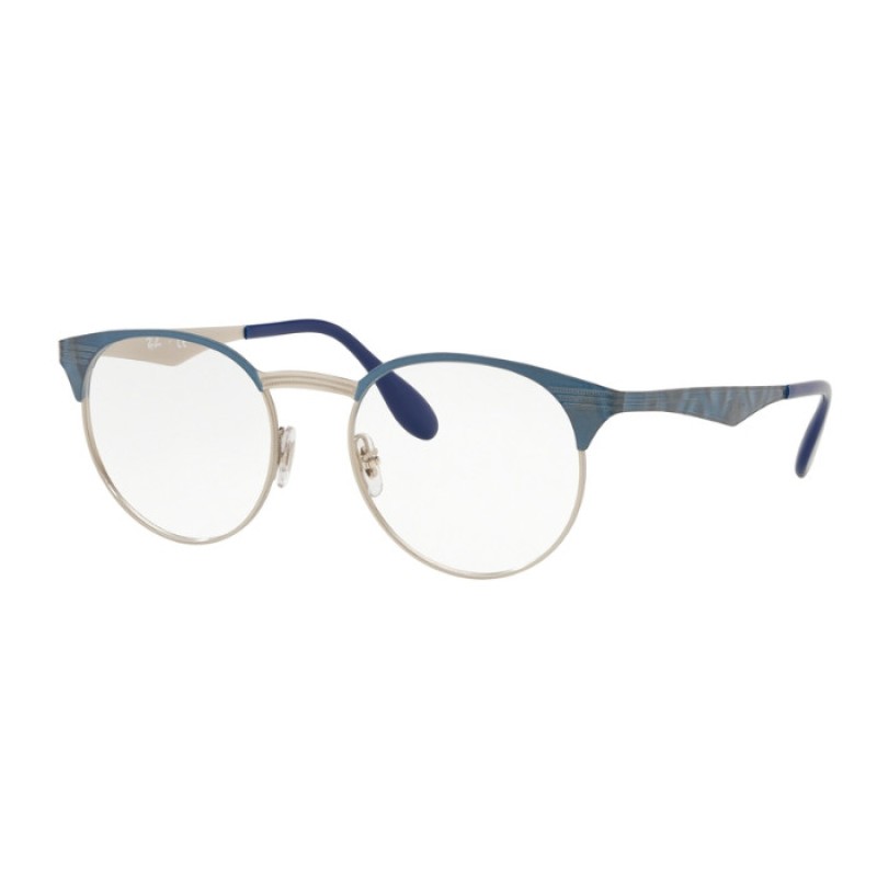 Ray-Ban RX 6406 - 3025 Silver On Top Blue Move
