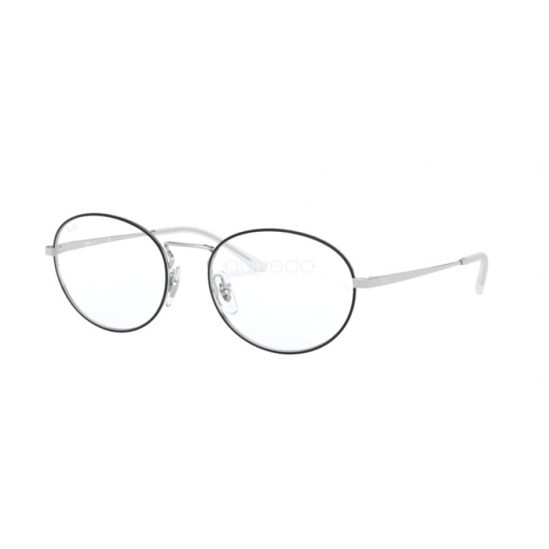 Ray-Ban RX 6439 - 2983 Top Black On Silver