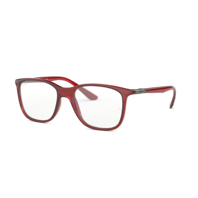 Ray-Ban RX 7143 5773 Transparent Red