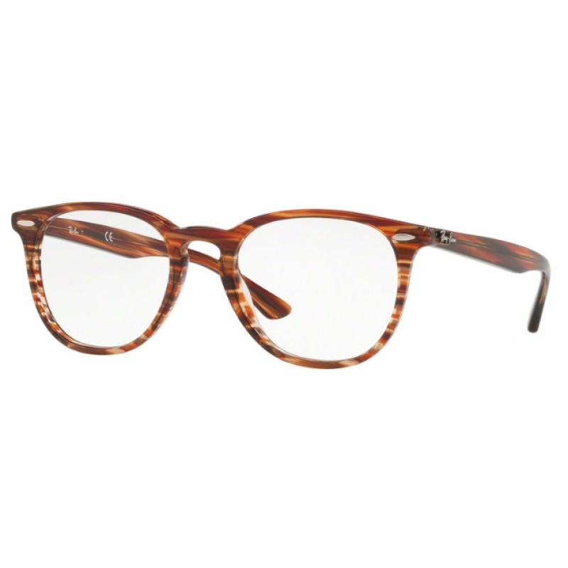Ray-Ban RX 7159 - 5751 Brown Beige Stripped