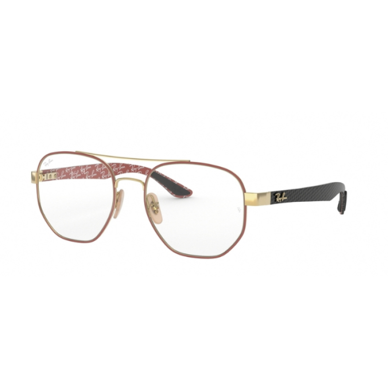 Ray-Ban RX 8418 - 3015 Gold On Top Matte Bordeaux